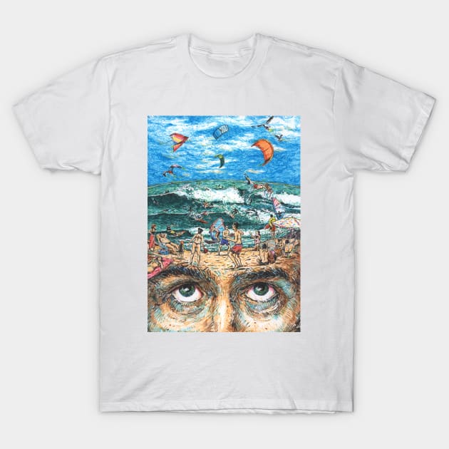 The beach boy T-Shirt by hugomaciel